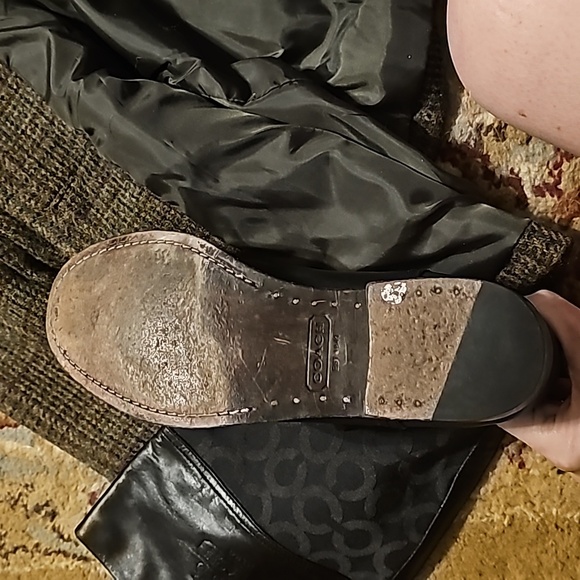 Coach signature riding boots 8.5 - Picture 7 of 7